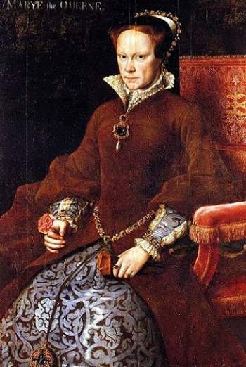 10. Королева Мария I, 1516-1558.