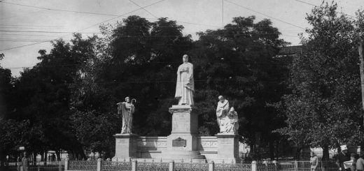 фото: Википедия. Памятник Княгине Ольге в Киеве, 1911 год