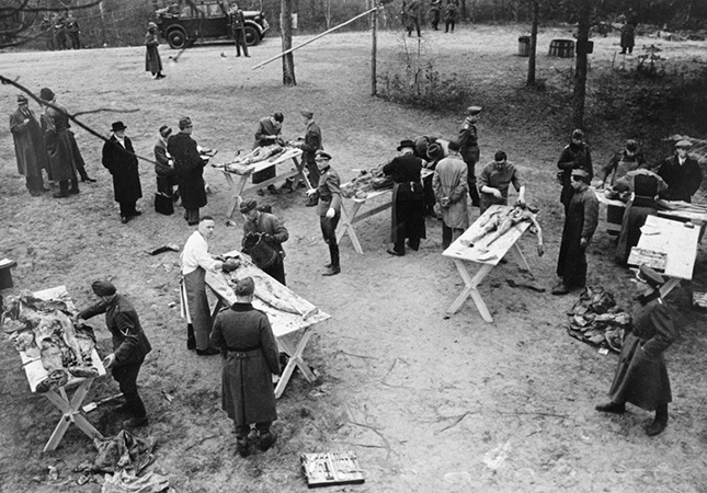 Международная комиссия в Катыни. 1943 год