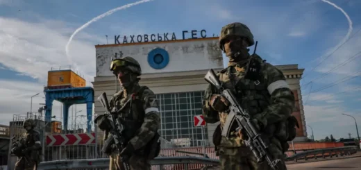 Російські військові захопили і утримують Каховську ГЕС / ФОТО,EPA