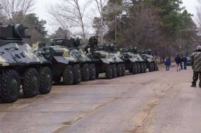 бронетранспортеры БТР-3Е1 производства ГП «Киевский бронетанковый завод»