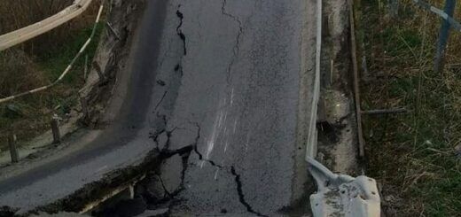 Міст, який обвалився на автодорозі між Львовом та Луцьком