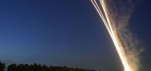 Київ під ракетною атакою російських загарбників