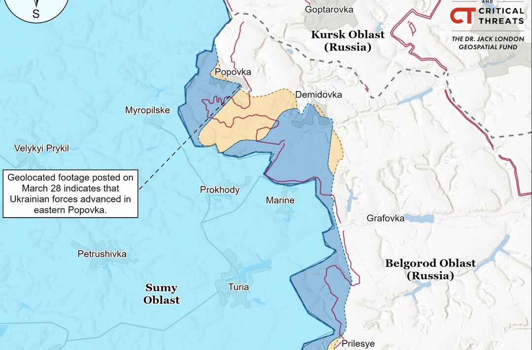 Контратака ЗСУ на Бєлгородщині. Чим Генштабу цікавий саме Красноярузький район?