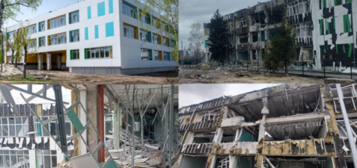Як в Харківській ОВА витратили 205 млн грн. на відновлення будівлі ліцею біля лінії фронту, який окупанти тут же знову розбомбили