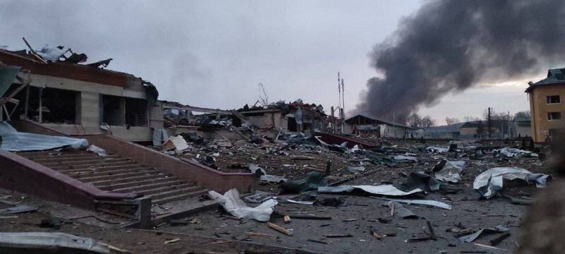 Ракетний удар по Яворівському полігону