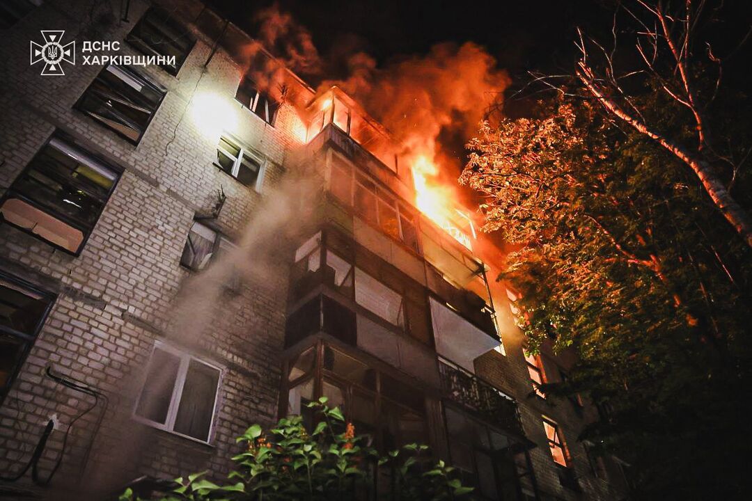 Внаслідок рашистської атаки дронами Харкова постраждали 37 людей, з 5 - діти, двоє людей загинули.