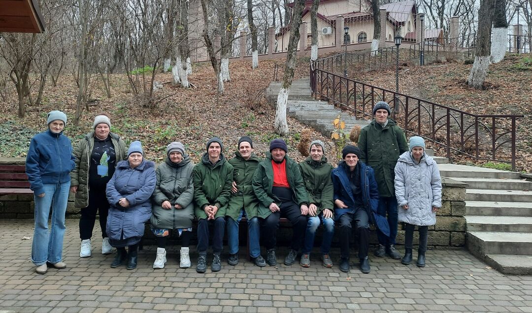 Викрадені росіянами підопічні Дніпрянського інтернату Херсонської області у м.Ізобільний РФ, 25 листопада 2022 року. Фото з окупаційних пабліків