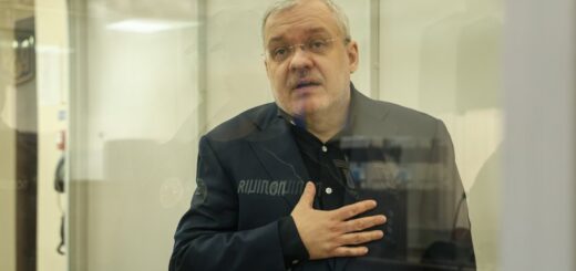 Підозрюваний у справі "Мідас" ексміністр енергетики Герман Галущенко під час судового засідання у ВАКС, 17 лютого 2026 року. Суспільне Новини/Іван Антипенко