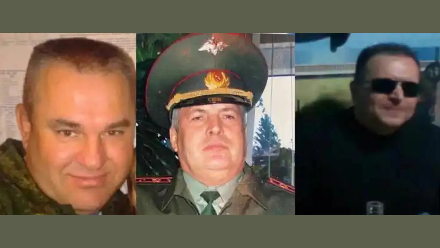 Олексій Тесленко, Сєргєй Єсіпов та Андрій Колобов (зліва направо). Колаж Центру журналістських розслідувань