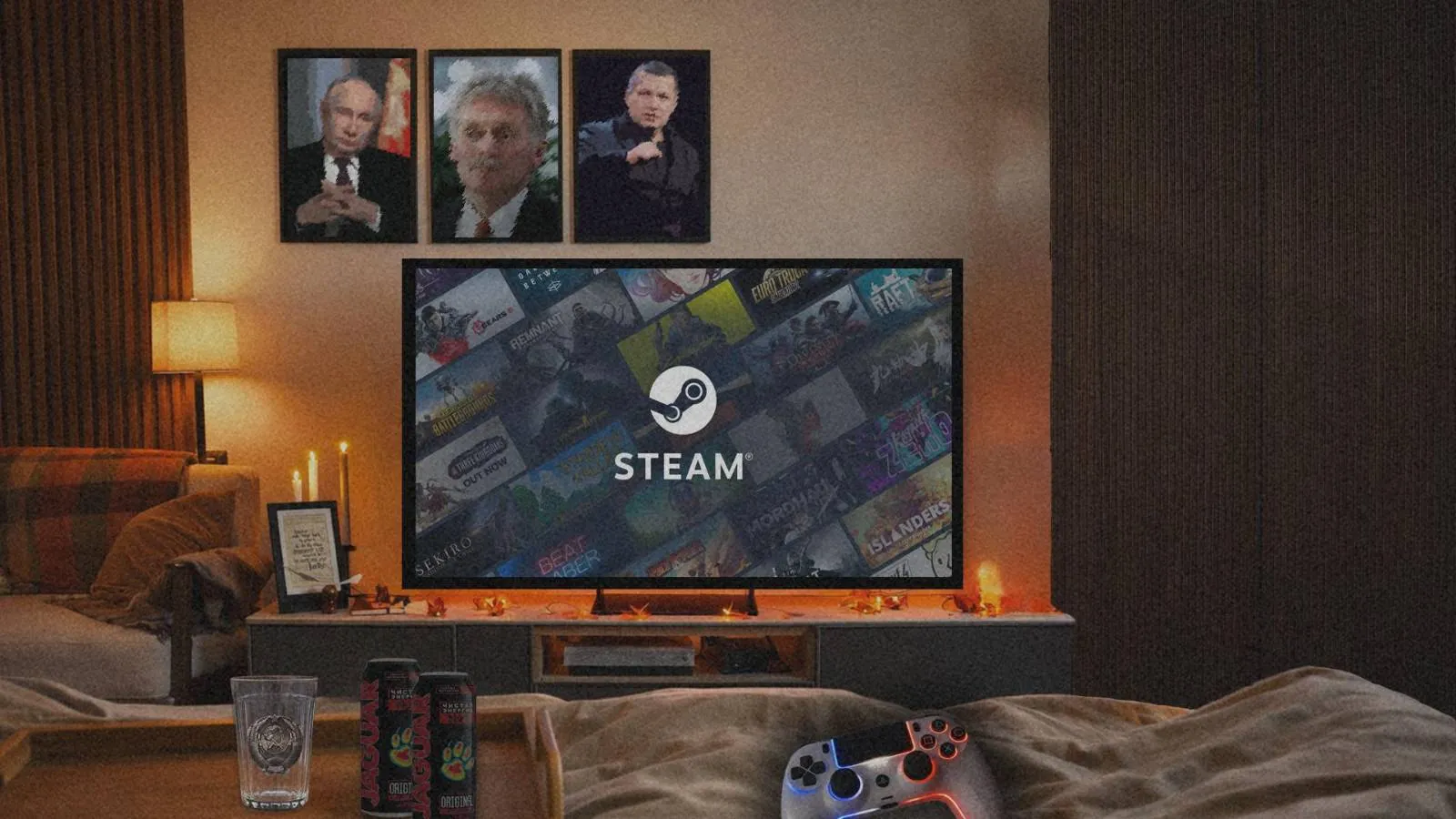 Пропаганда у бібліотеці Steam: чому ігрові гіганти ігнорують війну та заробляють на російському ринку
