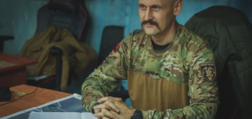 Командир 1 ОШП Дмитро (Перун) Філатов
