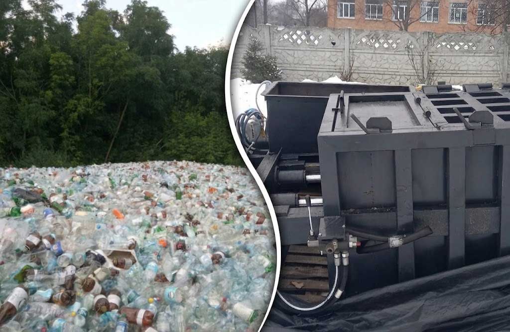 «Громада без сміття» по-полтавськи: сміття зібрали, у хащі звалили, прес сховали, грант освоїли