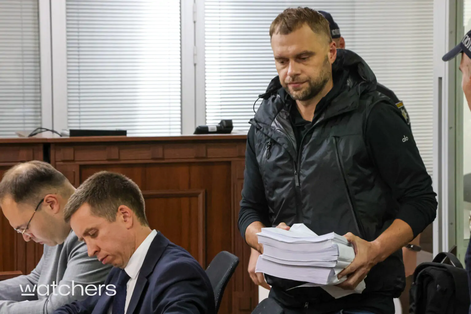 Сергій Кропива під час засідання суду 6 вересня 2026. Фото: Стас Юрченко, Watchers