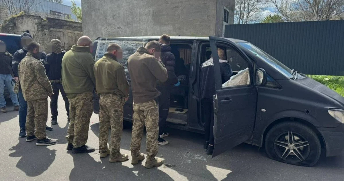 Затримання працівників ТЦК в Одесі