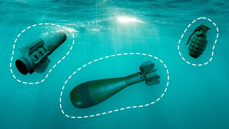Що ховають водойми Київщини: Снаряди, ракети та тіла російських окупантів