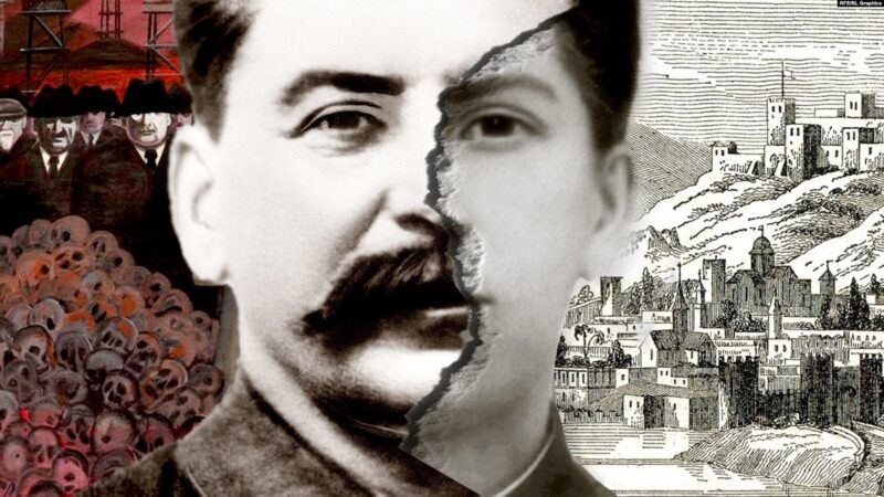 Иосиф Сталин, коллаж