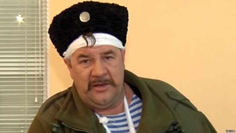 Атаман Косогор выглядит на первый взгляд карикатурно