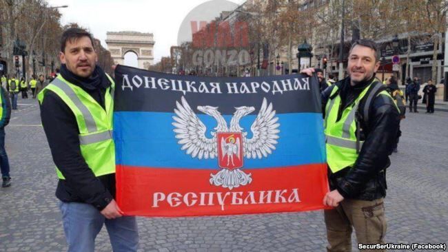 Камуфляж под «желтыми жилетами»: что боевики с Донбасса делают во французском протестном движении