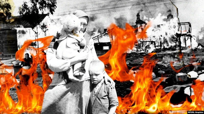 Как в 1941 году выполнялся приказ Сталина "Сжигать дотла" и почему Красная армия сжигала советские села?