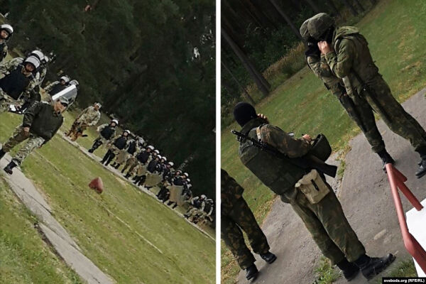 "Лагеря для протестующих" в Беларуси