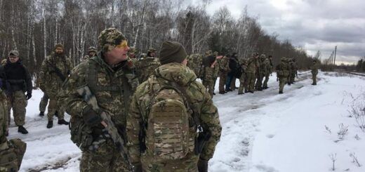 Збори бійців територіальної оборони в Україні (фото з архіву)