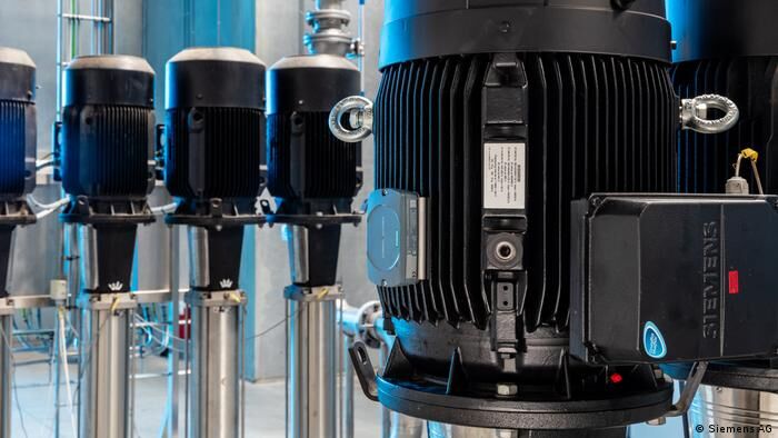 Насосы Grundfos c двигателями Siemens