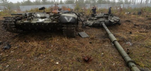 Освобожденное ВСУ село Дмитровка в Киевской области Украины, 1 апреля 2022 года