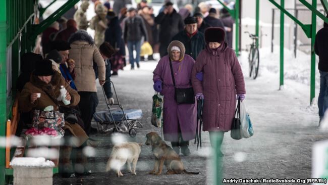 КПВВ «Станица Луганская», январь 2019