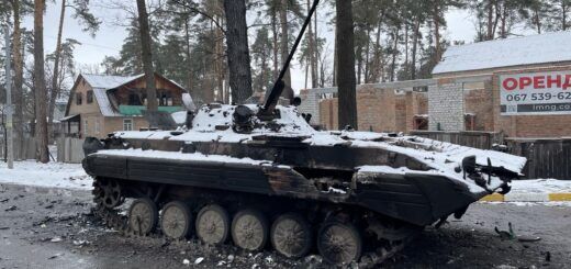 Битва за Київ. Зухвала засідка на колону російських загарбників в Бучі