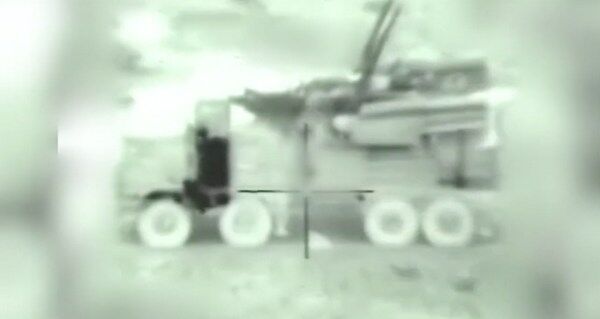 видео уничтожения российского ЗРПК «Панцирь»
