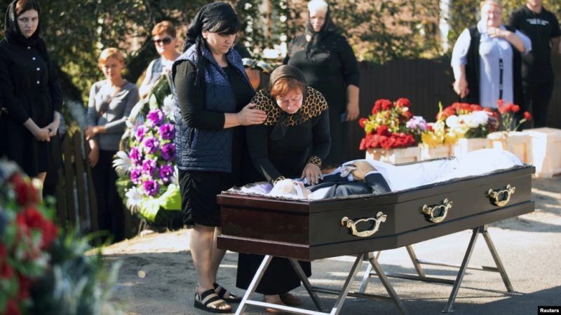 Похороны Геннадия Шутова