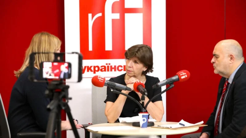 Міністерка закордонних справ Франції Катрін Колонна