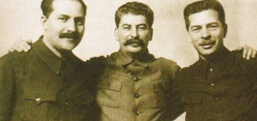 Каганович, Сталін, Постишев у січні 1934 р