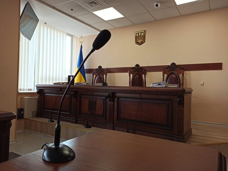 У залі суду. Ілюстративне фото: “Новинарня“